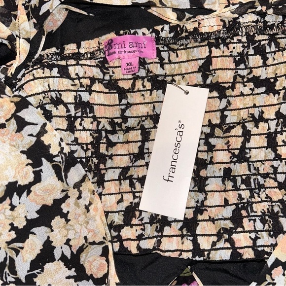 Mi Ami Francesca’s Floral Blouse - Size XL - Picture 7 of 7